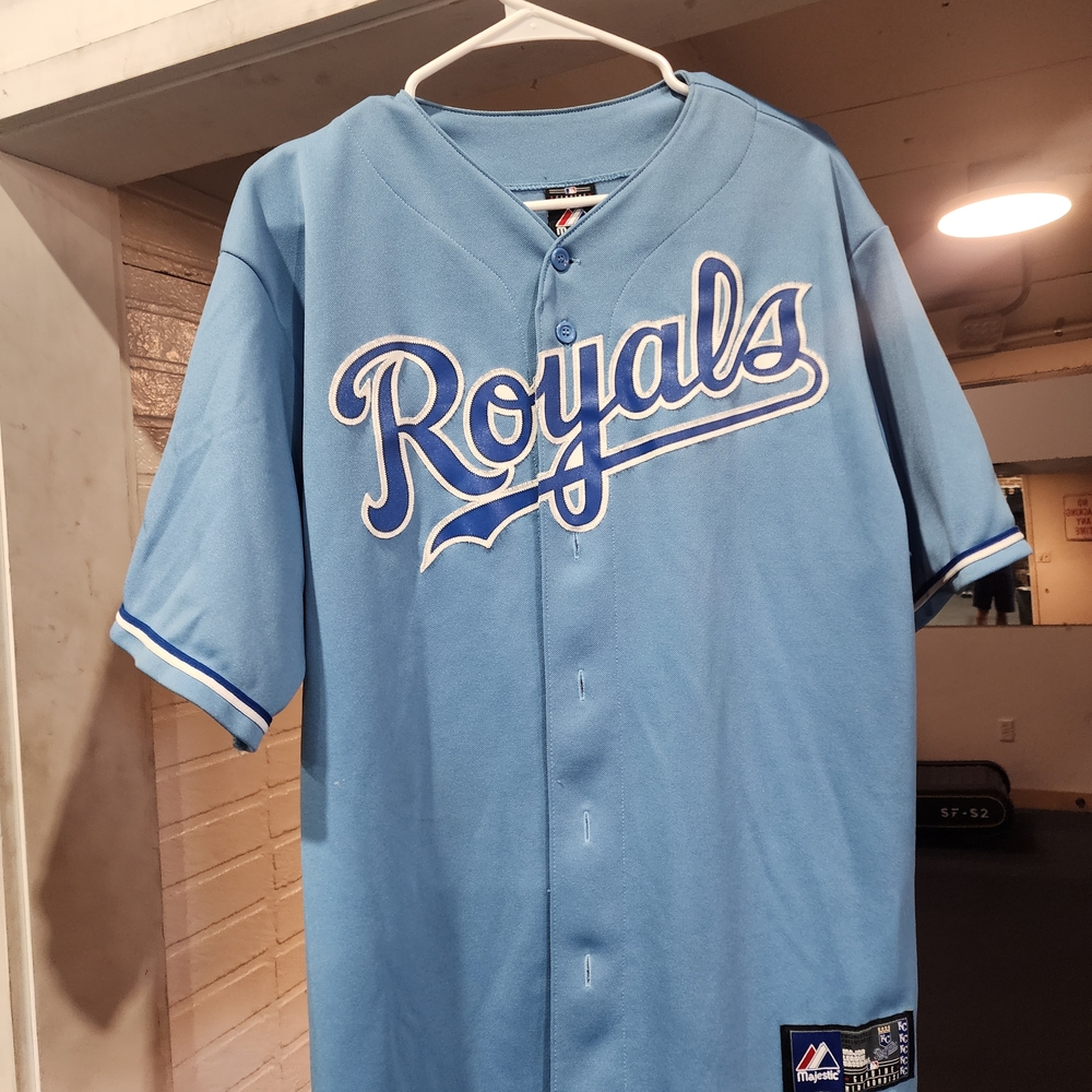 Majestic Royals Blue Jersey